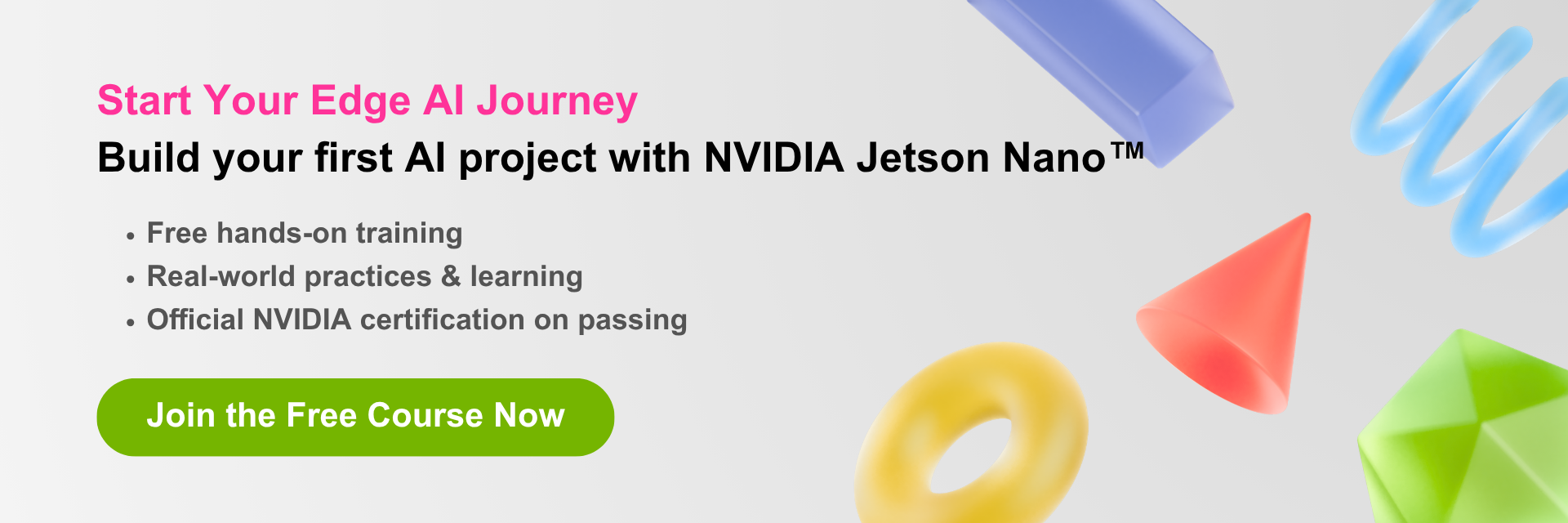 NVIDIA DLI Free Course